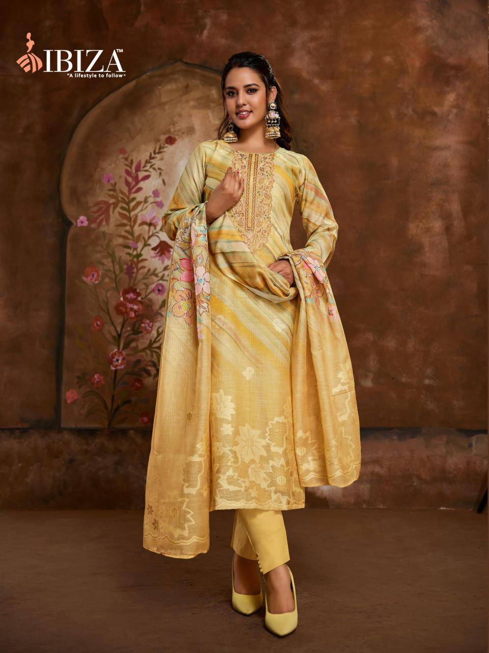 Ibiza vesnavi Wholesale dress materials supplier